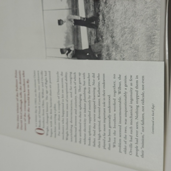 2015 THE WRIGHT BROTHERS - DAVID McCULLOUGH - Picture 7 of 9